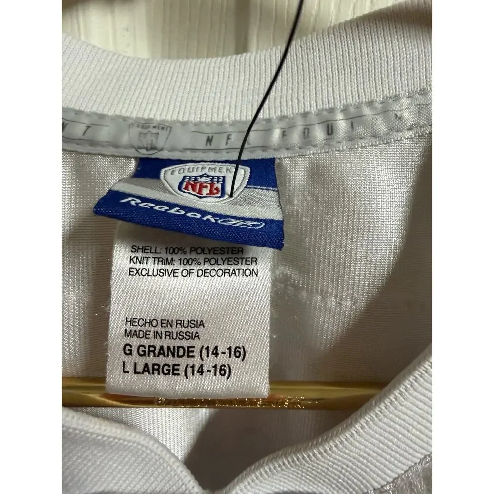 2 NFL Ward Pickett Pittsburgh Steelers On Field Jersey Youth Large 14-16 Nike